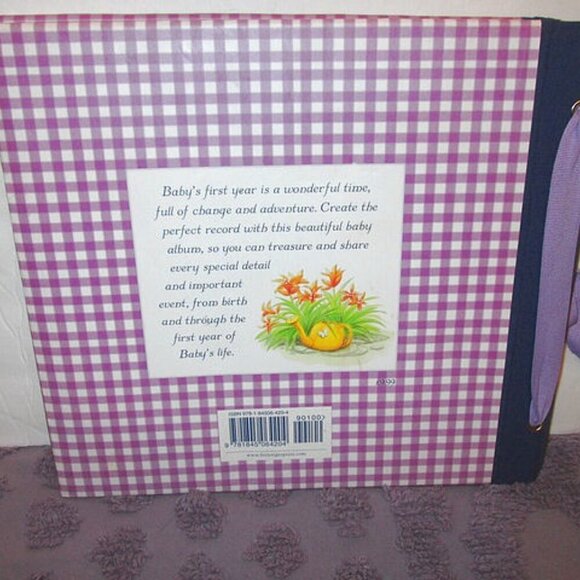 Baby Days Memory Record Book Boy Or Girl First Year Mom Keepsake Shower Gift - Picture 10 of 11